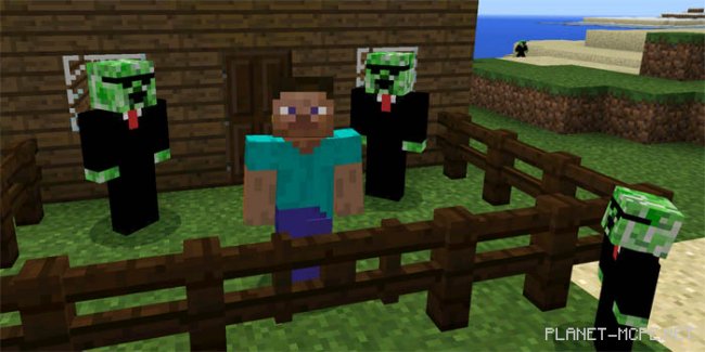 Мод Creeper Friend Add-on 0.16.0 Мод Creeper Friend Add-on 0.16.0
