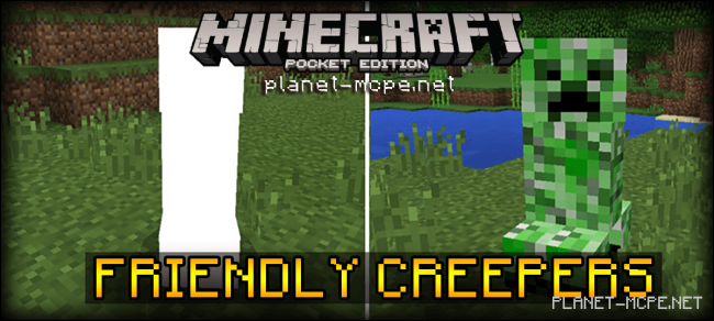 Мод Friendly Creepers Addon 0.16.0
