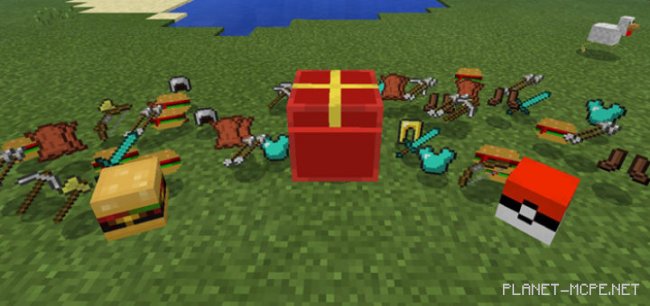 Мод Lucky Blocks PE 0.16.0 Мод Lucky Blocks PE 0.16.0
