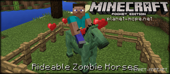 Мод Rideable Zombie Horses 0.16.0
