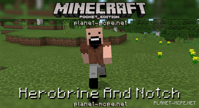 Мод Herobrine And Notch 0.16.0
