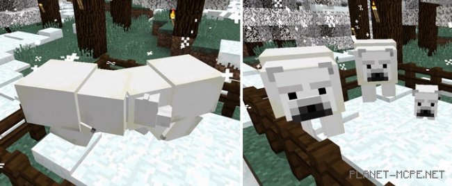 Мод Polar Bear 0.16.0 Мод Polar Bear 0.16.0