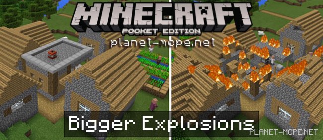 Мод Bigger Explosions 0.16.1/0.16.0