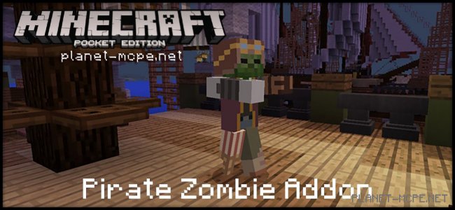 Мод Pirate Zombie 0.16.1/0.16.0