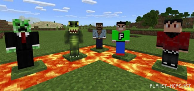 Текстуры YouTube Villagers 0.16.1/0.16.0 Текстуры YouTube Villagers 0.16.1/0.16.0