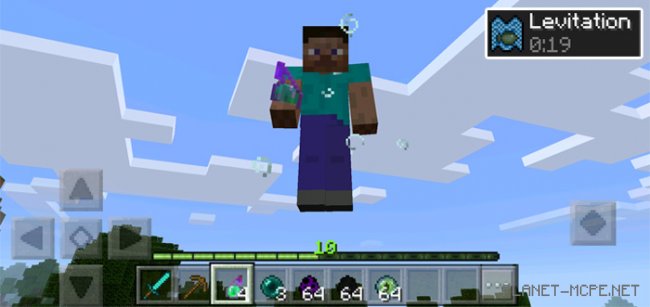 Мод Levitation Potion 0.17.0 Мод Levitation Potion 0.17.0