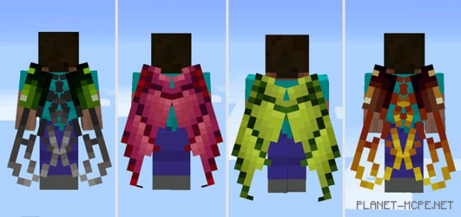 Мод 15 Custom Elytra Wings 1.0/0.17.0