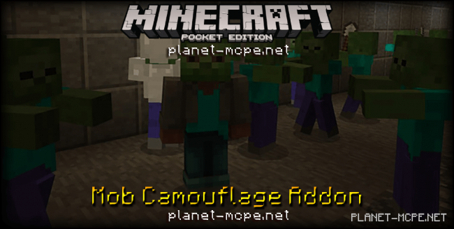 Мод Mob Camouflage 0.17.0/0.16.1/0.16.0