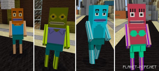 Мод SpongeBob 1.0/0.17.0/0.16.1/0.16.0 Мод SpongeBob 1.0/0.17.0/0.16.1/0.16.0