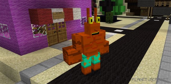 Мод SpongeBob 1.0/0.17.0/0.16.1/0.16.0 Мод SpongeBob 1.0/0.17.0/0.16.1/0.16.0