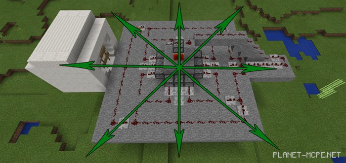 Karta Advanced Tnt Cannon Redstoun Karty Dlya Minecraft Pe