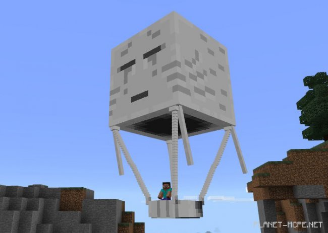 Мод Hot Air Balloon 1.0/0.17.0/0.16.1/0.16.0 Мод Hot Air Balloon 1.0/0.17.0/0.16.1/0.16.0