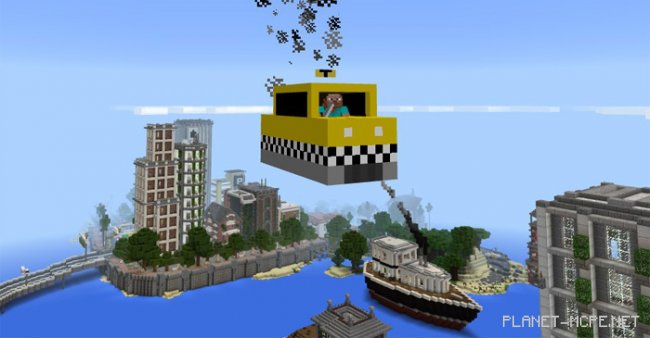 Мод Mine-Taxi 1.0.5/1.0.0 Мод Mine-Taxi 1.0.5/1.0.0