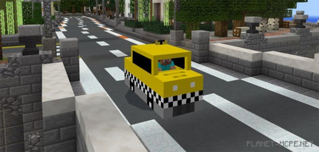 Мод Mine-Taxi 1.0.5/1.0.0 Мод Mine-Taxi 1.0.5/1.0.0