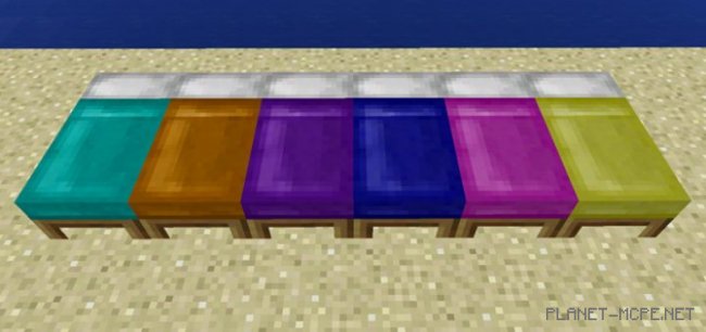 Мод Dyeable Beds 1.0.5/1.0.0