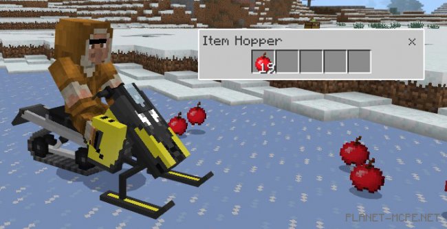 Мод Snowmobile 1.0.5/1.0.0 Мод Snowmobile 1.0.5/1.0.0