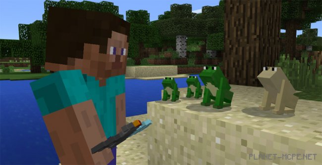 Мод Mine-Frog 1.0.5/1.0.0 Мод Mine-Frog 1.0.5/1.0.0