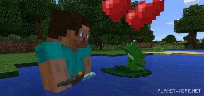 Мод Mine-Frog 1.0.5/1.0.0