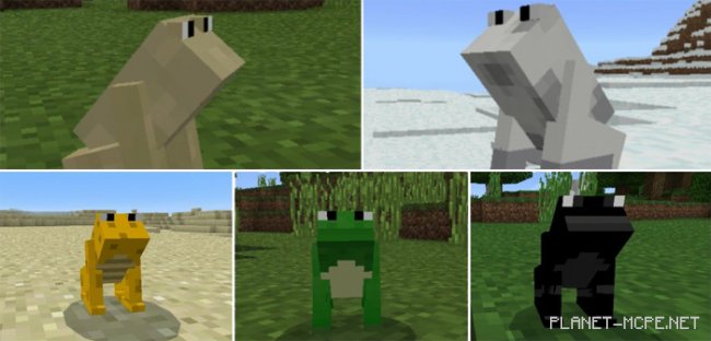 Мод Mine-Frog 1.0.5/1.0.0 Мод Mine-Frog 1.0.5/1.0.0
