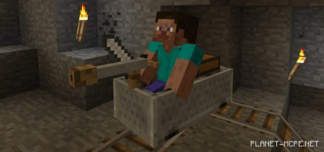 Мод Improved Minecart 1.0.6/1.0.0 Мод Improved Minecart 1.0.6/1.0.0