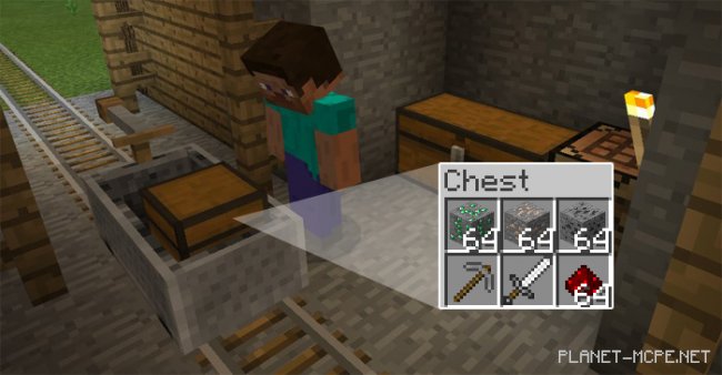 Мод Improved Minecart 1.0.6/1.0.0 Мод Improved Minecart 1.0.6/1.0.0