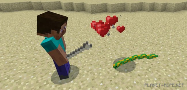 Мод Mine-Snakes 1.0.6/1.0.0 Мод Mine-Snakes 1.0.6/1.0.0