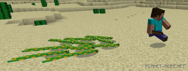 Мод Mine-Snakes 1.0.6/1.0.0 Мод Mine-Snakes 1.0.6/1.0.0