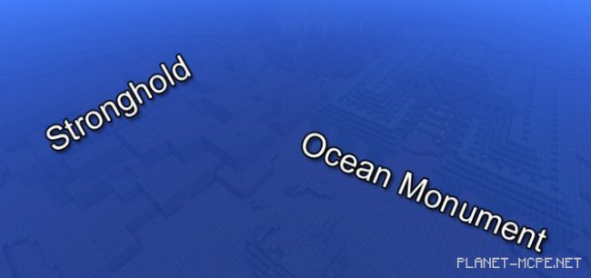Подводная крепость и монумент в океане 1.1.0.9+ Подводная крепость и монумент в океане 1.1.0.9+