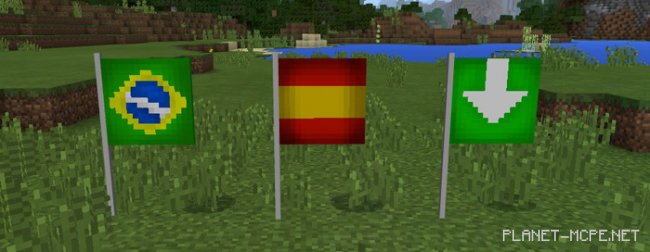 Мод Flags 1.0.7/1.0.0 Мод Flags 1.0.7/1.0.0