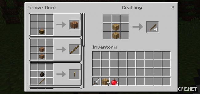 Мод RecipeBook 1.1.0