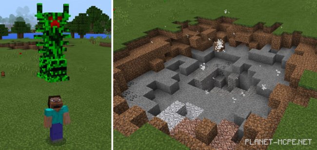 Мод Freaky Creepers 1.1.0/1.0.0