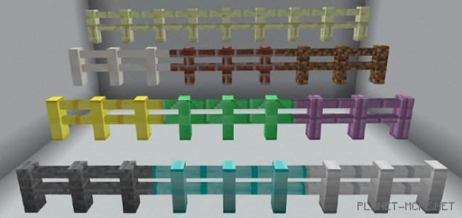 Мод More Fences (Больше заборов) 1.1.5/1.1.0