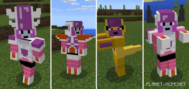 Мод Dragon Block Frieza (Фриза) 1.1.5/1.1.0