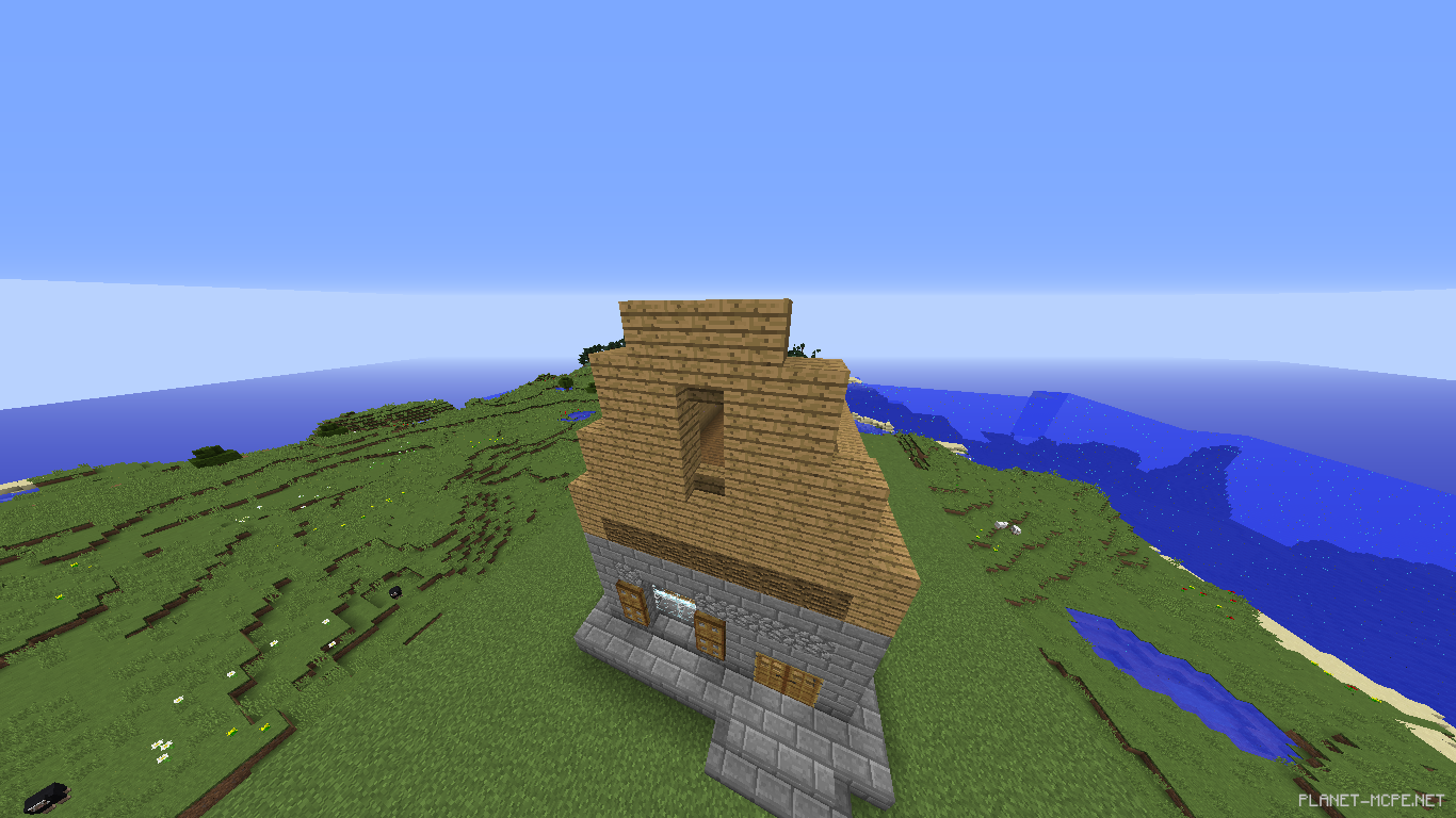 Дача дианы найковой в майнкрафте как построить