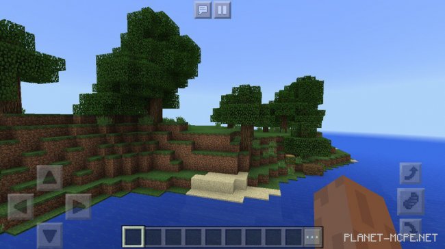 Сид на острова SkyBlock далеко в водоеме 1.2