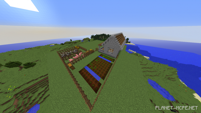 Дом фермера [1 часть] [Гайды Minecraft PE]