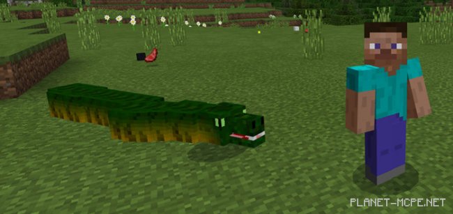 Мод Snake 1.1.5/1.1.0
