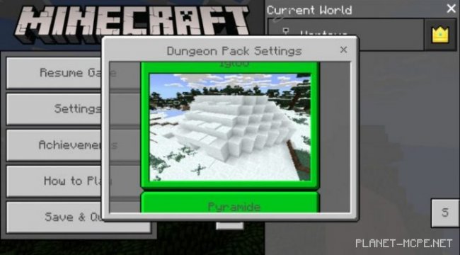 Мод Dungeon Pack (Android) 1.2