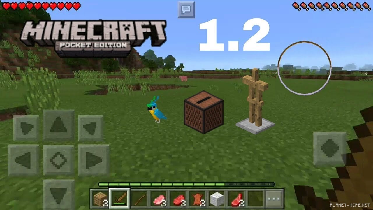 Скачать Minecraft 1.2.3.6 На Android (Полная Версия)